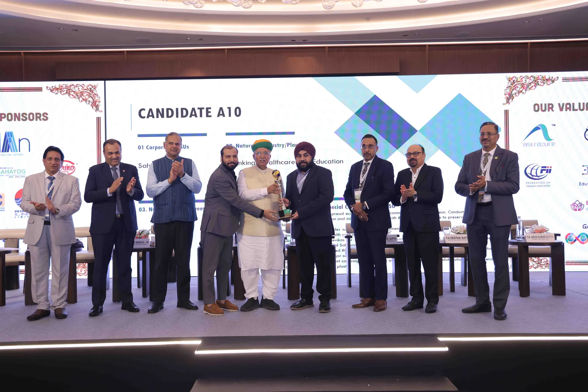 Prithvi Award 2025 ceremony at Shangri-La Eros New Delhi