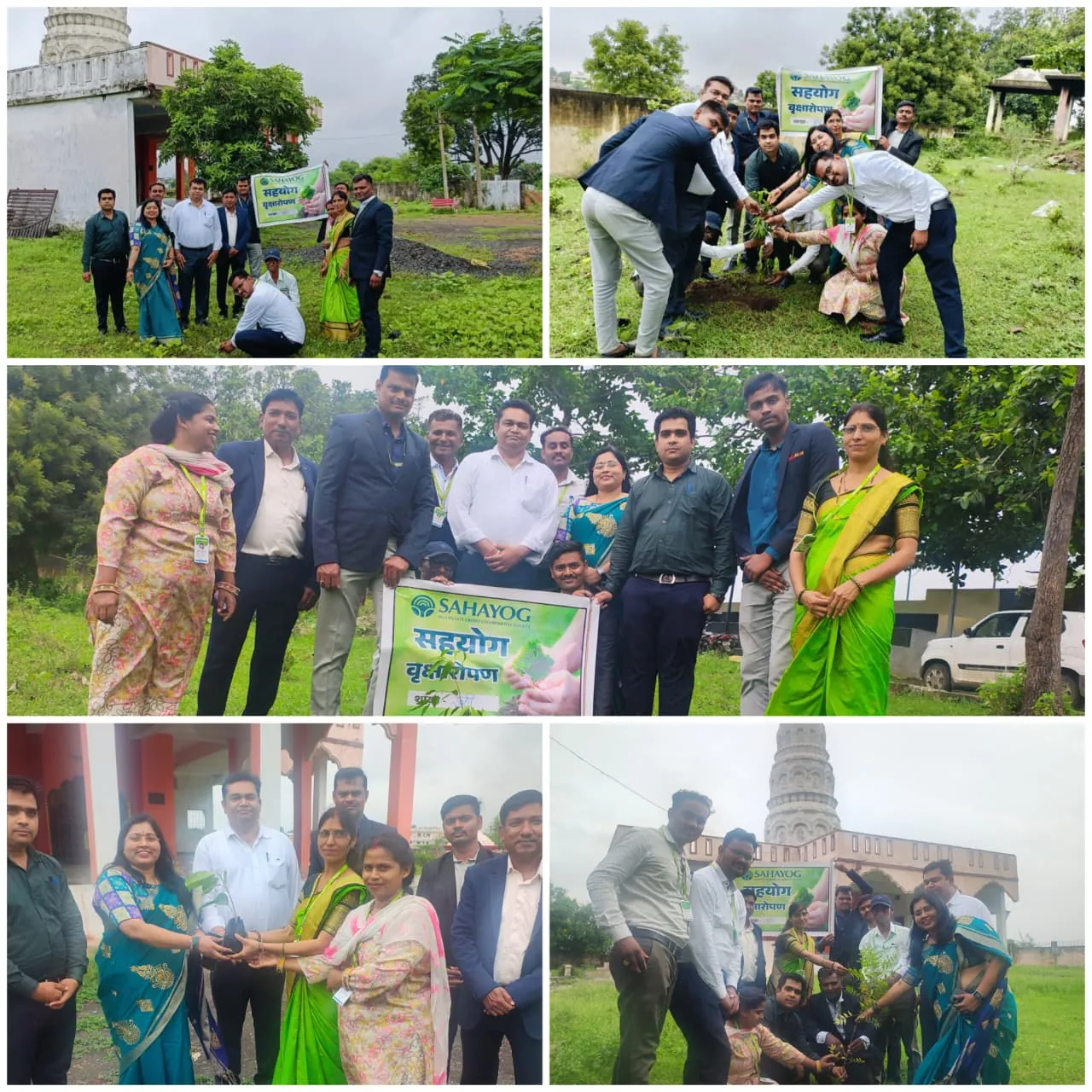 Mega Plantation Drive Across Sahayog Branches