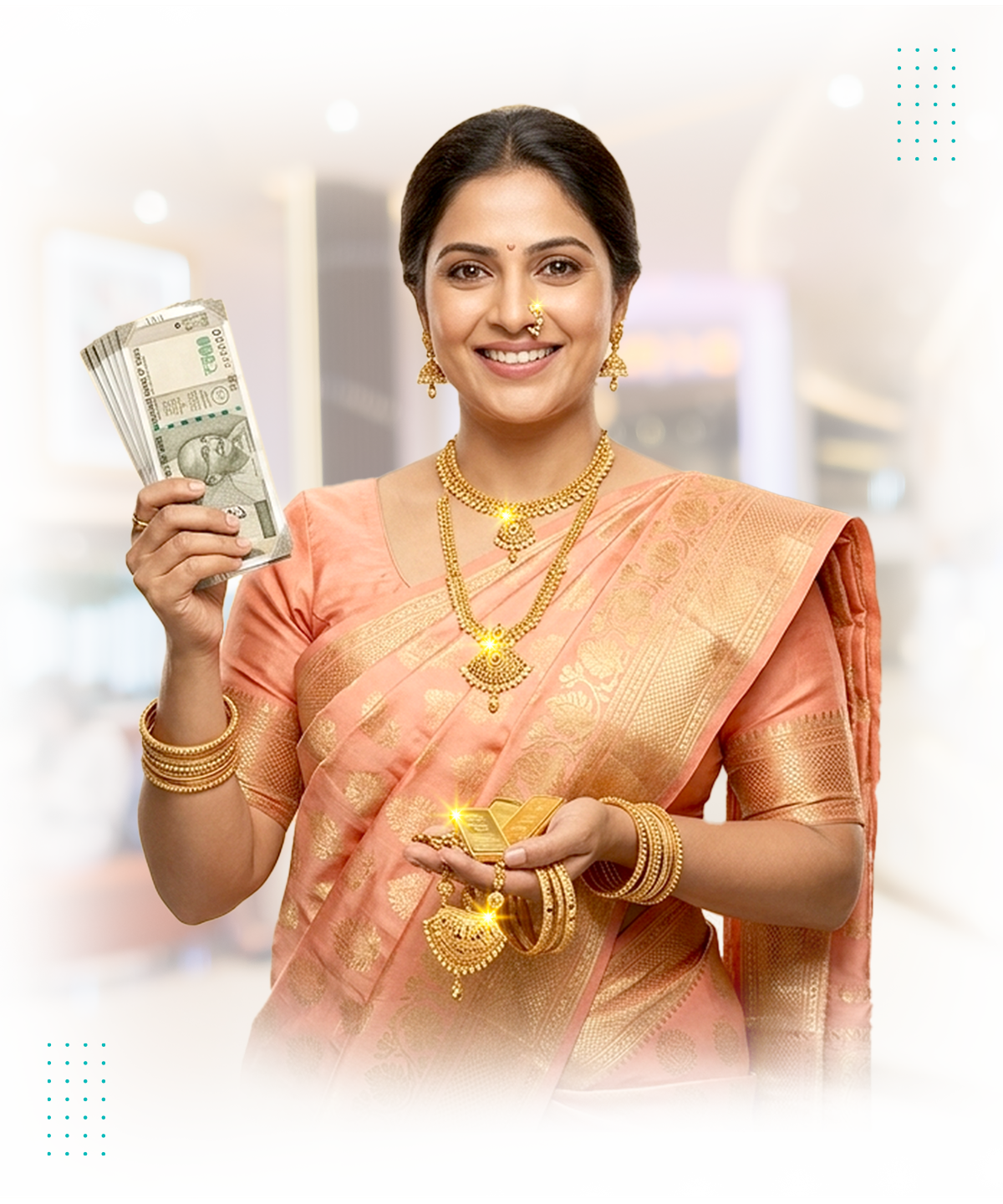 Gold loan service with secure vault and quick disbursal