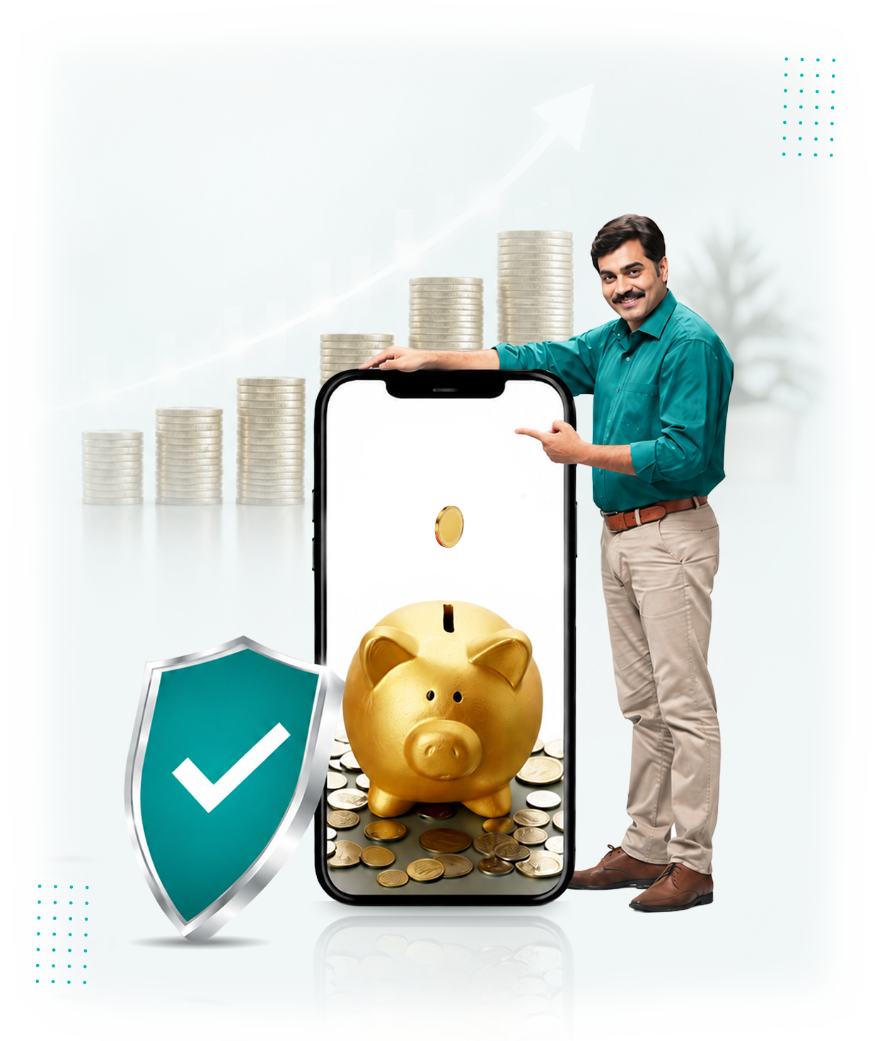 Loan against fixed deposit overview on mobile banking app
